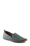 Spring Step Kapri Flat In Blue