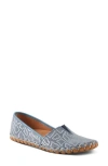 Spring Step Kathaleta Flat In Blue