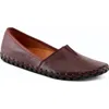 Spring Step Kathaleta Flat In Burgundy