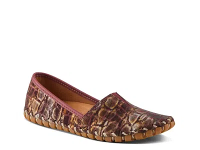 Spring Step Kathaleta Flat In Red