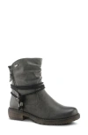 Spring Step Kathie Side Zip Bootie In Grey