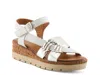 Spring Step Kirra Wedge Sandal In White