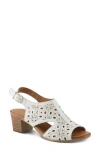 Spring Step Kovach Slingback Sandal In White