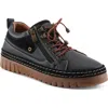 Spring Step Lauria Sneaker In Black