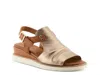 Spring Step Locals Ankle Strap Slide Sandal In Gold