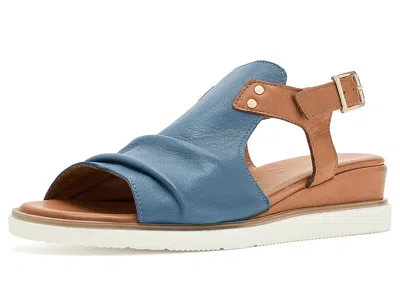 Spring Step Locals Women's Sandals Denim Multi: Eu 36 (us Women's 5.5-6) M In Blue
