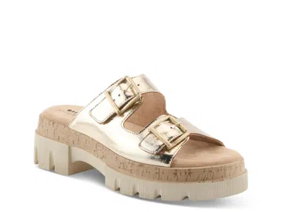Spring Step Marbello Platform Sandal In Multi