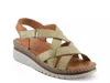 Spring Step Migula Slingback Wedge Sandal In Green