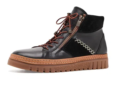 SPRING STEP MIXMOD WOMEN'S BOOTS BLACK: EU 38 (US WOMEN'S 7.5-8) M, LEATHER