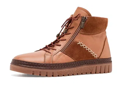 Spring Step Mixmod Women's Boots Camel: Eu 37 (us Women's 6.5-7) M, Leather In Brown