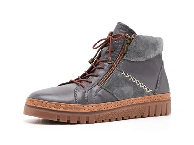 Spring Step Mixmod Women's Boots Dark Grey: Eu 40 (us Women's 9) M, Leather In Gray