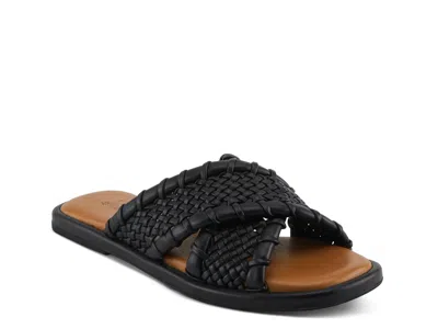 Spring Step Montauk Sandal In Black