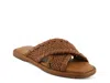 Spring Step Montauk Slide Sandal In Brown