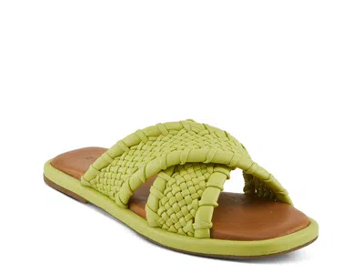 Spring Step Montauk Sandal In Green