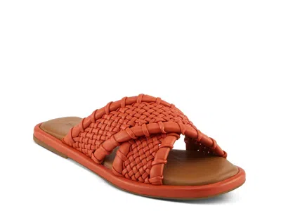 Spring Step Montauk Sandal In Orange