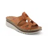 Spring Step Montera Wedge Sandal In Brown