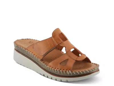 Spring Step Montera Wedge Sandal In Brown
