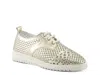 Spring Step Perforated Sneaker In Gold