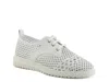 Spring Step Perforated Sneaker In White