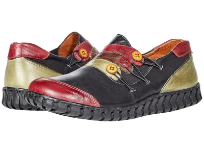 Spring Step Neeta Women's Shoes Black Multi: Eu 37 (us Women's 6.5-7) M