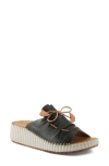 Spring Step Nevelle Wedge Sandal In Black