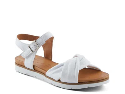 Spring Step Nihira Sandal In White