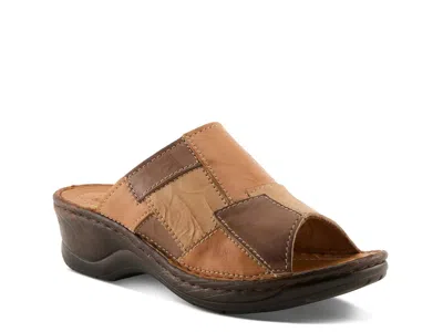 Spring Step Nivara Sandal In Brown