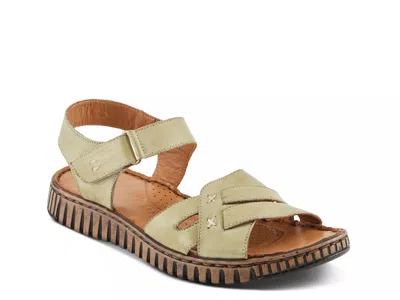 Spring Step Nochella Sandal In Green