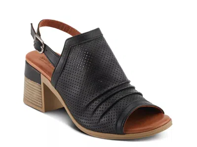 Spring Step Noctium Sandal In Black