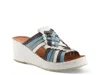 Spring Step Nokiah Wedge Sandal In Multi