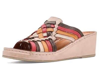 Spring Step Nokiah Women's Sandals Blush Multi: Eu 36 (us Women's 5.5-6) M