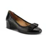 Spring Step Paulette Bow Pump In Black