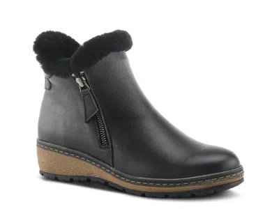 Spring Step Republic Wedge Bootie In Black
