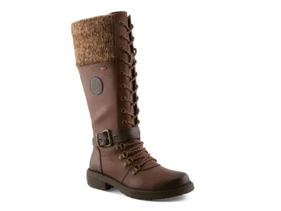 Spring Step Rizza Boot In Dark Brown