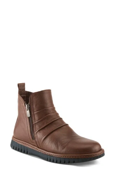 Spring Step Rosado Bootie In Brown