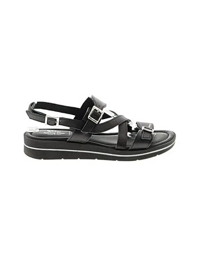 Pre-owned Spring Step Sandals In Black