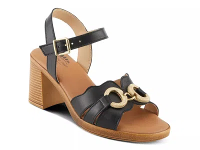 Spring Step Sardinia Sandal In Black