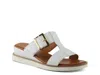 Spring Step Seaport Slide Sandal In White