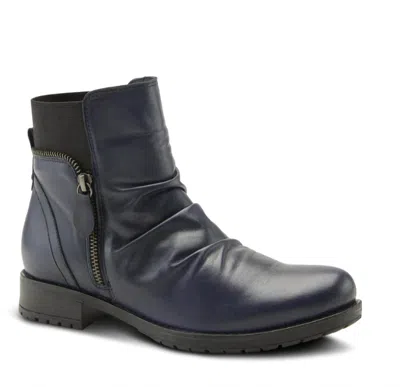 Spring Step Shoes Abel Boot In Navy In Blue