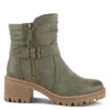 Spring Step Shoes Women's Smokies Bootie In Light Green In Green