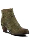 Spring Step Shoes Women's Waterlily Boots In Olive Green In Multi