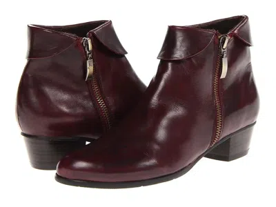 Spring Step Stockholm Women's Zip Boots Bordeaux: Eu 36 (us Women's 5.5-6) M In Burgundy
