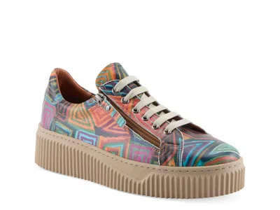 Spring Step Vibe Sneaker In Multi