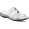 Spring Step Virelle Slide Sandal In White