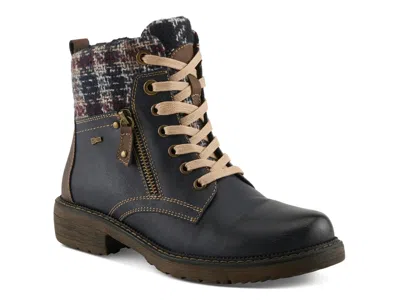 Spring Step Women's Khazera Bootie In Blue