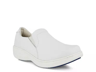 Spring Step Woolin Work Clog In White