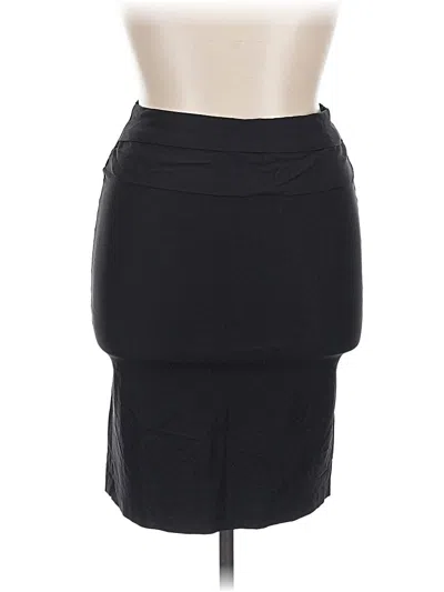 Pre-owned Spring Street Casual Skirt In Black