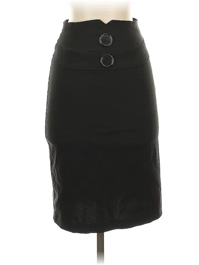 Pre-owned Spring Street Formal Skirt In Black