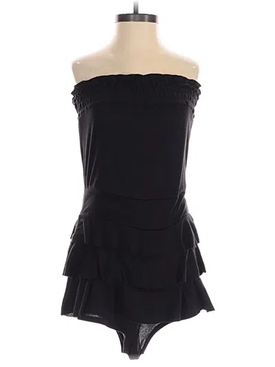 Pre-owned Spring Street Romper In Black