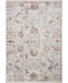Spring Valley Home Bonney Bny-04 7'10" X 10'2" Area Rug In Silver